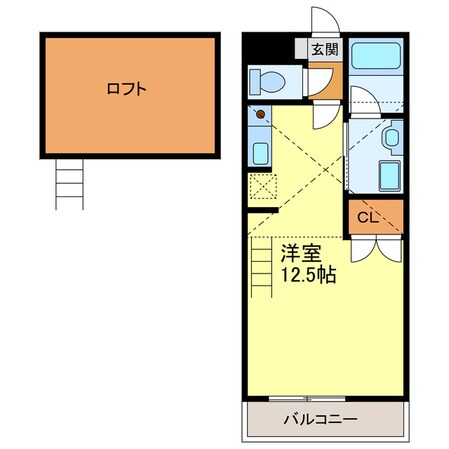 掛川市役所前駅 徒歩14分 2階の物件間取画像